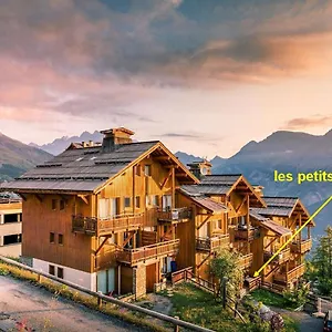 Les Petits Eterlous T3 36m2 A Puy St Vincent 1800 Alpes Du Sud 6 Personnes Parking Prive Couvert Appartement Puy-Saint-Vincent